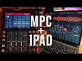 MPC One sampling an iPad. Making a beat.