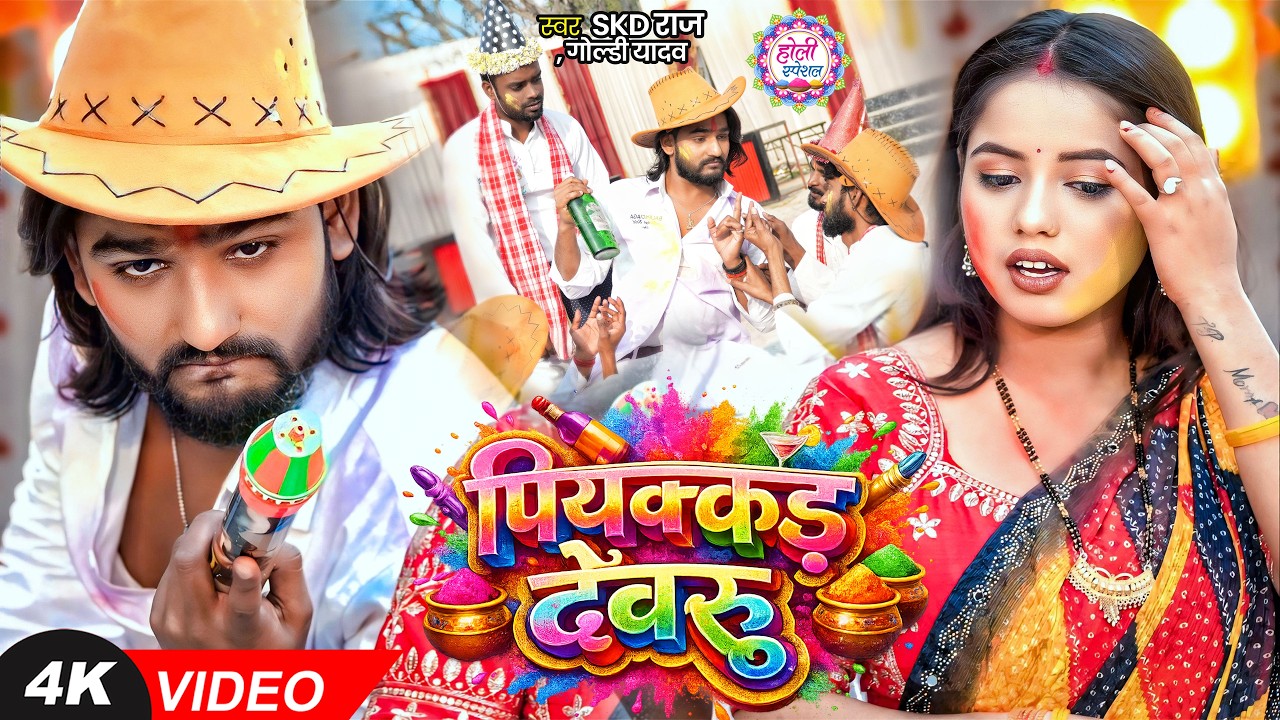 #Video | पियक्कड़ देवरू | #SKD Raj | #Goldi Yadav | Piyakkad Devaru | Bhojpuri Holi Song 2026