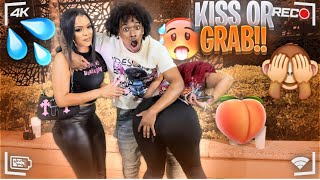 KISS OR GRAB🍑😘PUBLIC INTERVIEW