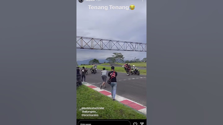 akang mv crash pas latihan balap #akangmv