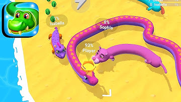 Snake Arena 3D ​- All Levels Gameplay Android,ios (Part 6)