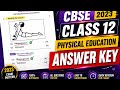 Physical Education Paper Answer Key Set 4 Class 12 CBSE 2023 | Physical Education Paper Solution
