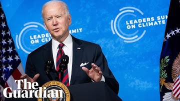 Joe Biden pledges to halve US emissions by 2030: 