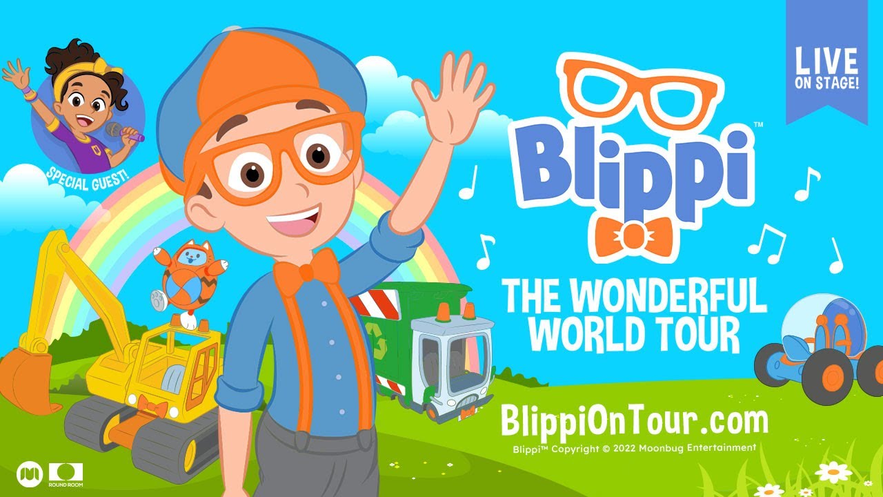 blippi wonderful world tour video