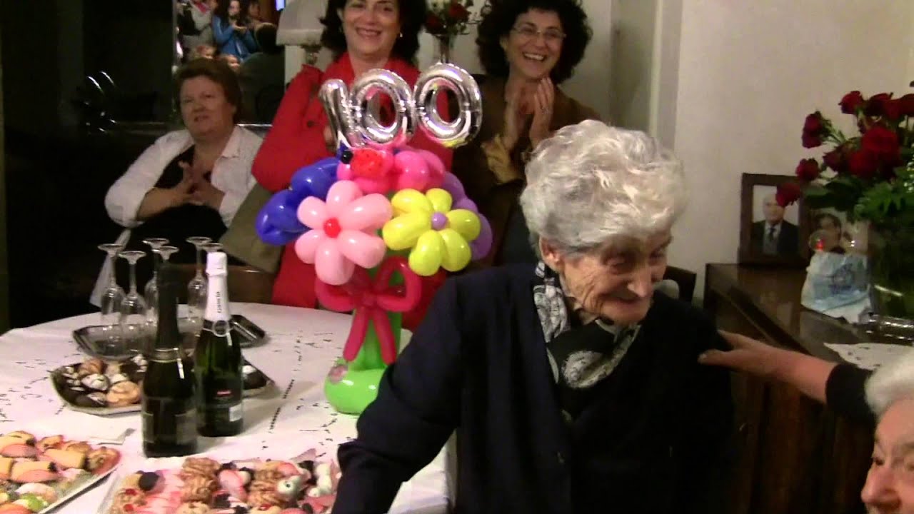 I 100 anni di Zia Elena