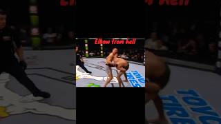❌️Incredible elbow KO👊 #fighting #ufc #mma #boxing #martialarts #trending #knockout #shorts