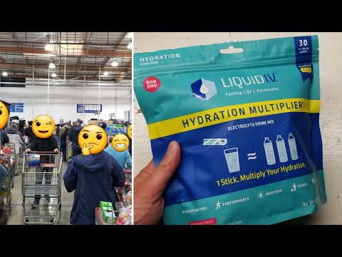 Costco - LIQUID I.V. - Hydration Multiplier Electrolyte Powder 30 Packets $28 - Review