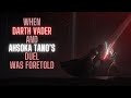 When Darth Vader And Ahsoka Tano's DUEL Was FORETOLD