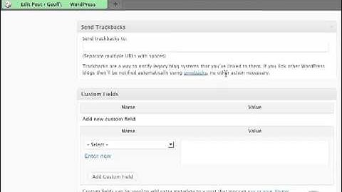 11  Understanding Trackbacks and Pingbacks