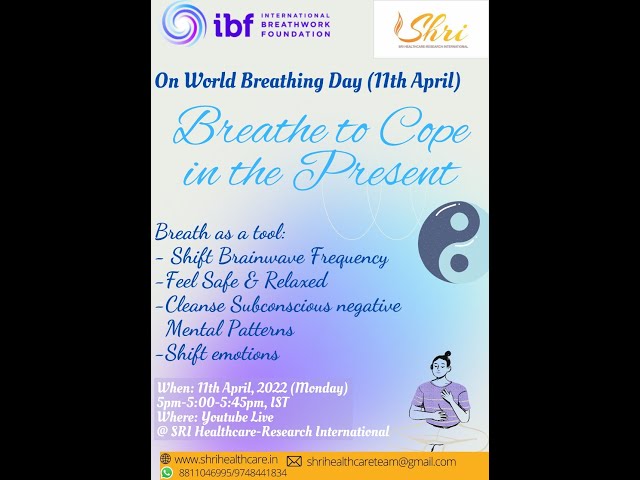 Breathing to Cope in the Present - Celebrating World Breathing Day, 11th April, 2022
