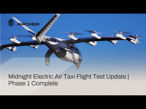 Midnight Electric Air Taxi Flight Test Update | Phase 1 Complete