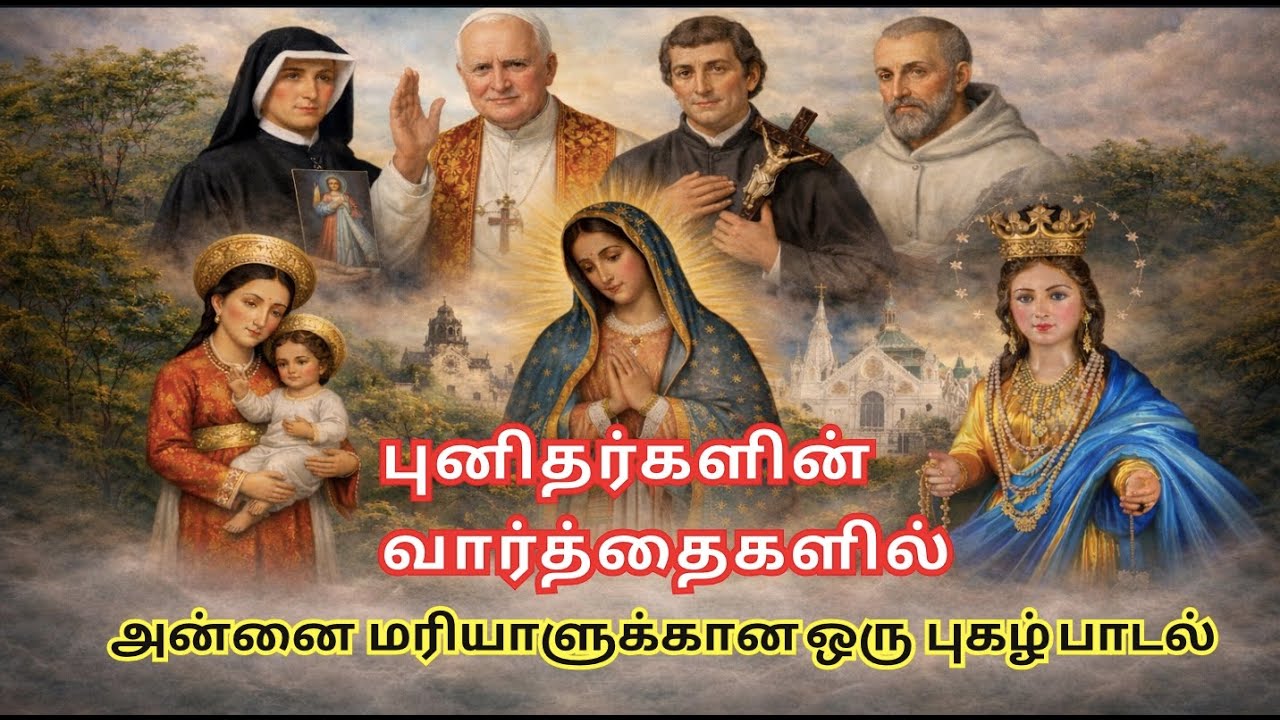 புனிதர்களின் வார்த்தைகளில் அன்னை மரியாளுக்கான புகழ் பாடல் - 