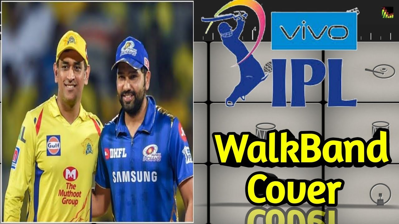 Vivo Ipl 2021 Song On WalkBand 😃 Perfect Piano