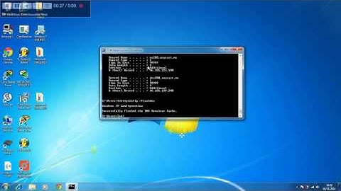 How to clear your browsing/ DNS history via CMD/ command prompt