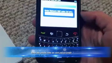 Unlock Blackberry Bold 9650 using Bold 9650 unlock code for Verizon,T Mobile,AT&T, Rogers etc
