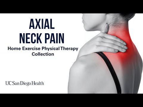 Neck Pain Home Exercises | UC San Diego Health