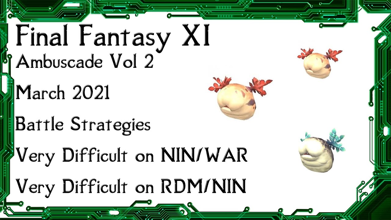 Ffxi Ambuscade Quiz Ffxi Hallmarks Ffxi Ambuscade Vol One February 21 Very Easy Thief Solo Ffxi Ambuscade Quiz Ffxi Hallmarks Ffxi Ambuscade Vol One February 21 Very Easy Thief Solo