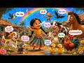விலங்குகளின் ஒலிகள் Animal Sounds Song in Tamil | Tamil Rhymes & Tamil Kids Songs #tamilrhymes