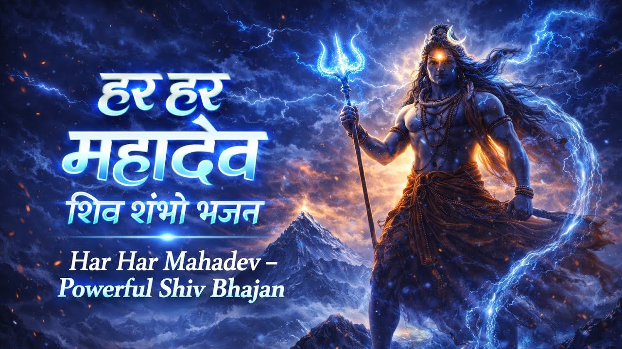हर हर महादेव – Powerful Shiv Bhajan 2026 | Shiv Shambhu Bhakti Audio 