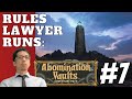 Rules lawyer runs abomination vaults session 7