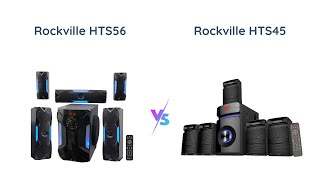 Rockville HTS56 vs HTS45: Which 5.1 Channel Home Theater System is Better?