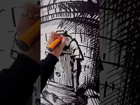 Новый маркер, на сколько его хватит? #graffiti #граффити #shorts  #tegging #molotow #обзор #маркер