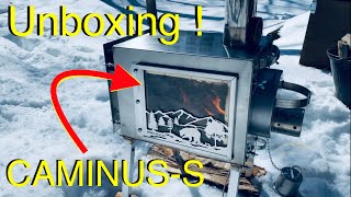 Caminus-S | Tiny Wood Stove Unboxing | Hot🔥Tent Stove | Camp Stove Pt.1