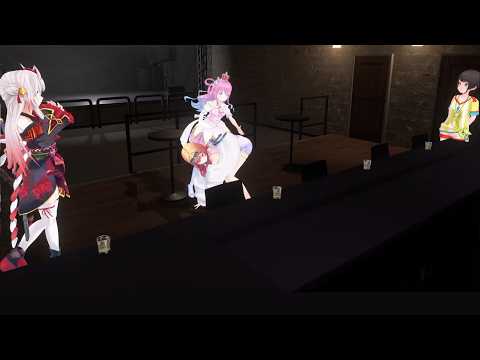 Ririka’s Drinking Party Gets Too Chaotic with Ayame, Luna & Subaru【Hololive】