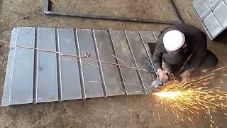 How to make Stainless Steel Door | new latest design Door | Jdworks_411