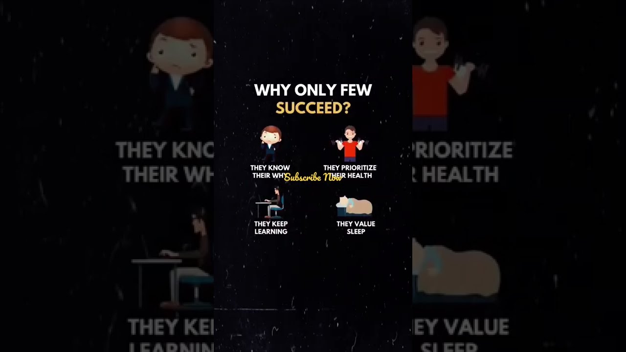 Why Only Few Succeed