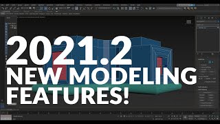 3DS MAX 2021.2 -  NEW MODELLING FEATURES!