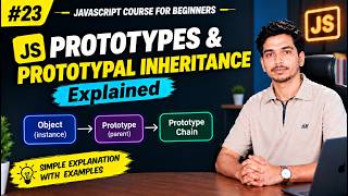 JavaScript Prototypes & Prototypal Inheritance Explained | Prototype in JavaScript | Lecture 23 #js Guide