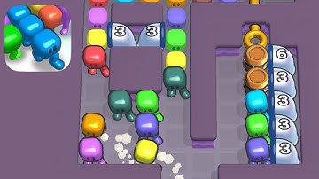 Block Jam 3D - All Levels Gameplay Android, iOS