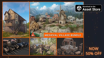 Medieval Village Bundle – Unity Asset Pack  | 50% OFF