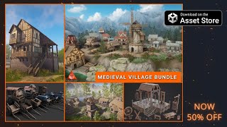 Medieval Village Bundle – Unity Asset Pack  | 50% OFF