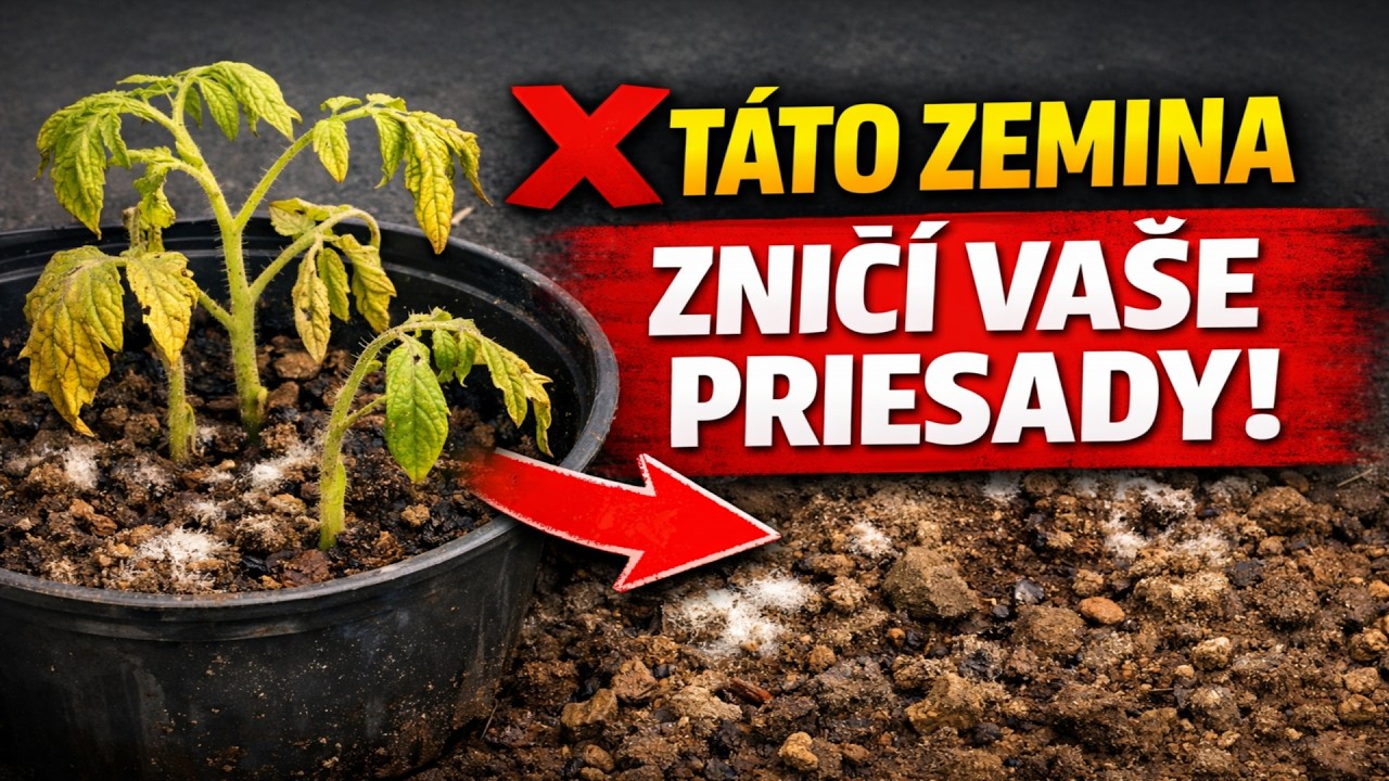 POZOR! 3 Typy Zeminy, Ktoré Zaručene ZNIČIA Vaše Priesady 🌱 (Toto Vám v Obchode Nepovedia)