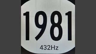 1981 432hz