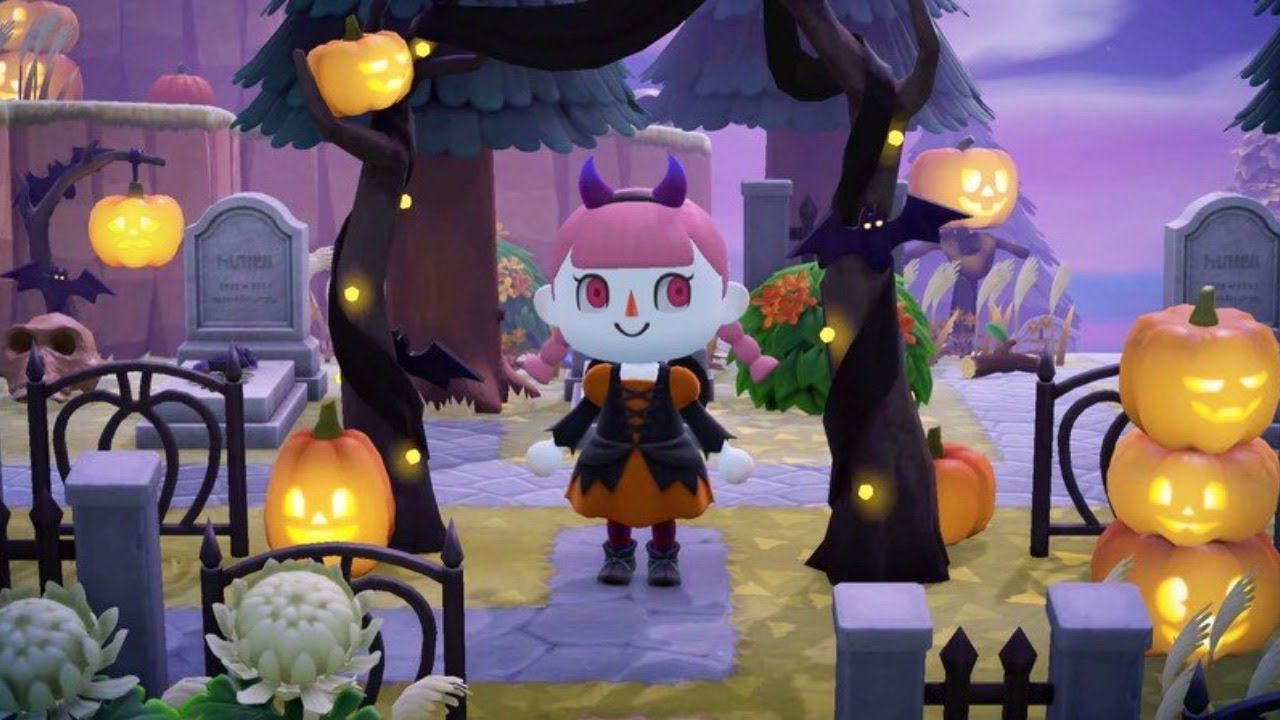 LIVE: ANIMAL CROSSING | SPOOKY UPDATE - YouTube