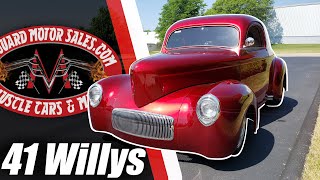 1941 Willy's Coupe For Sale Vanguard Motor Sales #1728