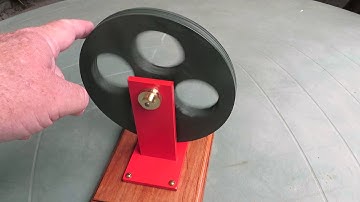 Homemade DIY Reduction Flywheel for Model Toy Steam Engine