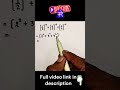 घातांक और घात  Shorts