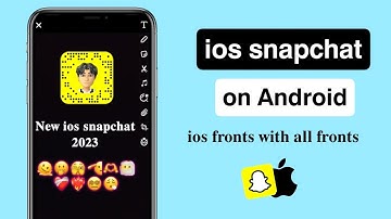 How to get ios emojis on Snapchat | ios snapchat on Android 2023