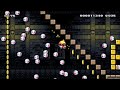 【Super Mario Maker】クリア率0% 極限タイム設定&マントの超鬼畜お化け屋敷コースに挑戦【マリオメーカー】