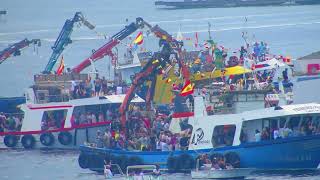 procesión marítima virgen del carmen de Cabo de Cruz 2026 #procesiones #galicia #spain