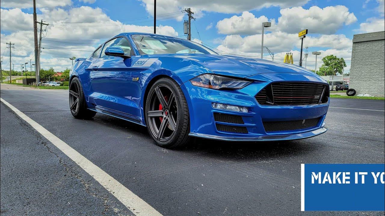 Velocity Blue Saleen 302 Yellow Label available now at Woody Sander Ford YouTube