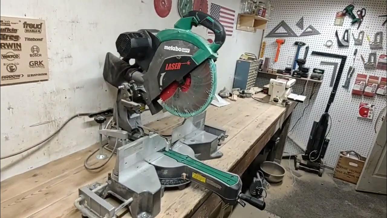 Comparing different Metabo HPT miter saws YouTube