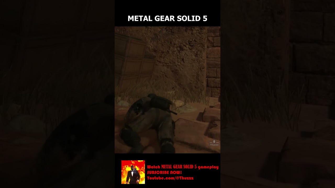 Luck+Stealth 😂 #metalgearsolid5