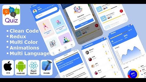 Quiz - Quiz App | Exam Quiz App React Native iOS/Android App