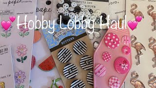 A Crafty Hobby Lobby Haul!! A little of everything!!!!😍☺️😍