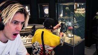 xQc Pulls Off a CRAZY Jewellery HEIST| GTA RP NoPixel V